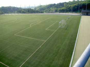 天理大学サッカー場 施工実績 積水樹脂株式会社 人工芝