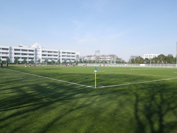 順天堂大学 サッカー場 施工実績 積水樹脂株式会社 人工芝