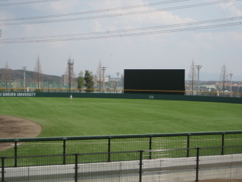 東海学園大学野球場 施工実績 積水樹脂株式会社 人工芝